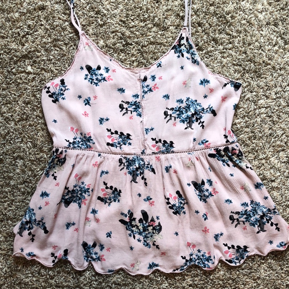 Light Pink Floral Top